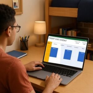 Student Class Planner - University Colors Vol. 2 | Digital Download
