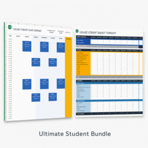 Student Bundle – Class Planner & Budget Planner | Digital Download
